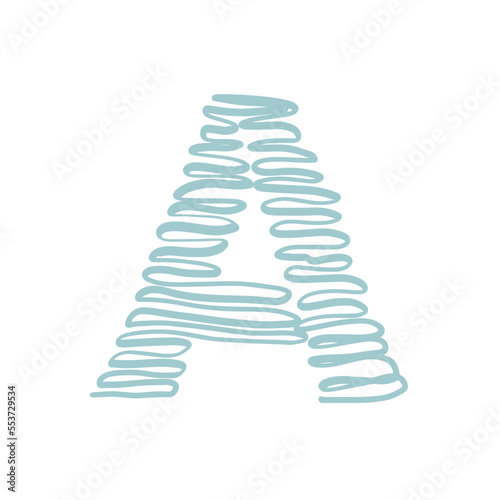Hand drawn doodle graphic line elements