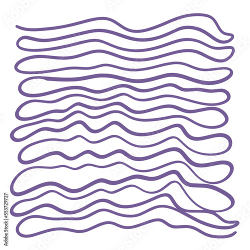 Hand drawn doodle graphic line elements