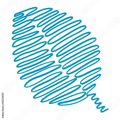 Hand drawn doodle graphic line elements