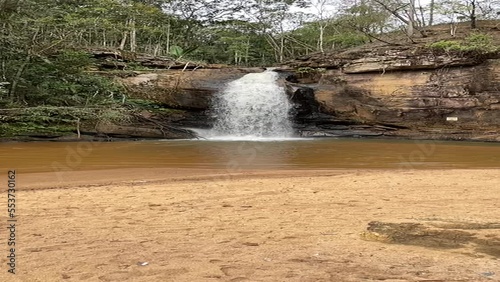 Cachoeira e lago - Vargem Alta - ES, Brasil photo