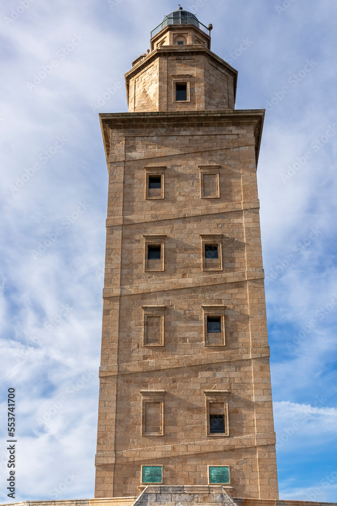 Hercules Tower, A Coruna, Galicia, Spain