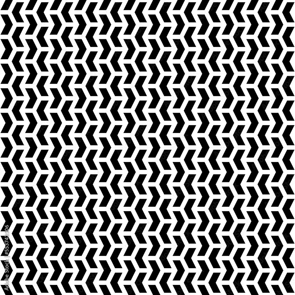 Seamless mosaic pattern. Zigzag figures ornament. Repeated puzzle shapes background. Arrows motif. Chevrons tiles wallpaper. Parquet backdrop. Digital paper, textile print. Vector art work Seamless mosaic pattern. Zigzag figures ornament. Repeated puzzle shapes background. Arrows motif. Chevrons tiles wallpaper. Parquet backdrop. Digital paper, textile print. Vector art work