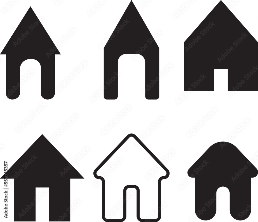 set of icons set of icons