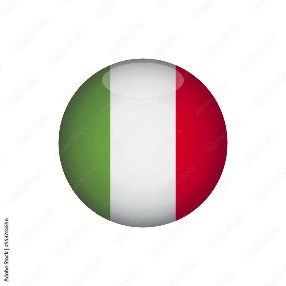Italy flag icon vector design templates Italy flag icon vector design templates