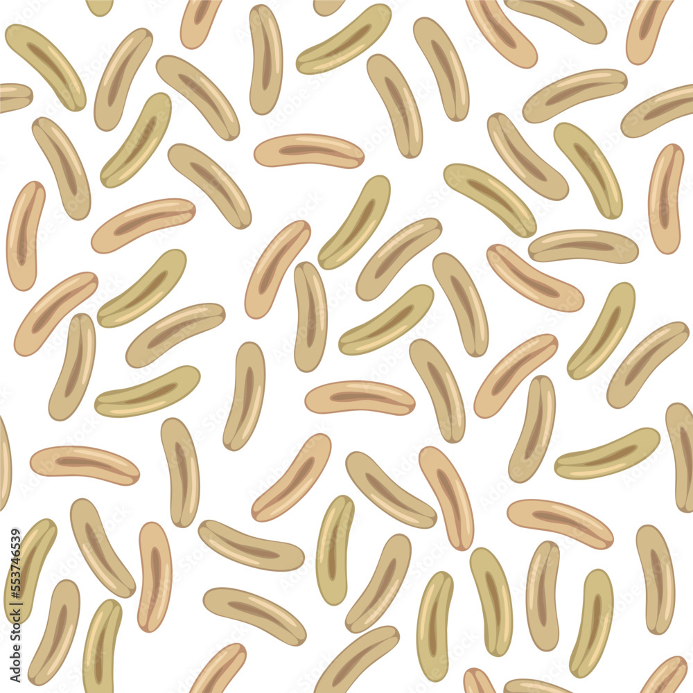 seamless background with beans seamless background with beans