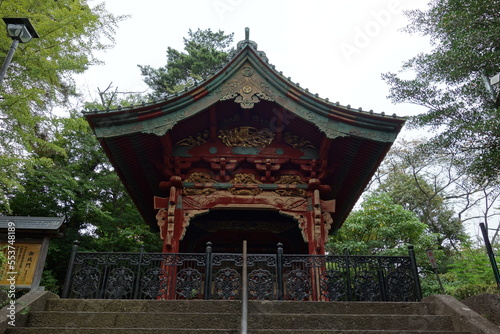 不動寺　江戸幕府2代将軍徳川秀忠(台徳院)霊廟の御成門(旧増上寺)　埼玉県　所沢市