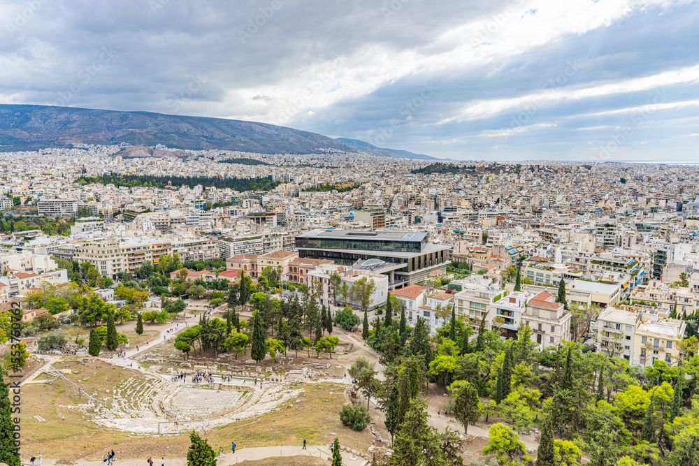 Greece, Athens, Acropolis, Theatre of Dionysus