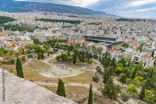 Greece, Athens, Acropolis, Theatre of Dionysus