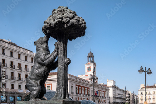 Madrid, l'orso simbolo della città