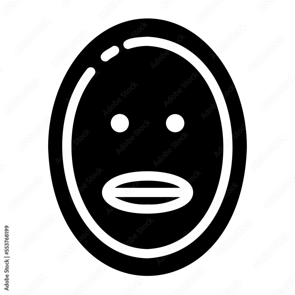 Fototapeta premium confused icon