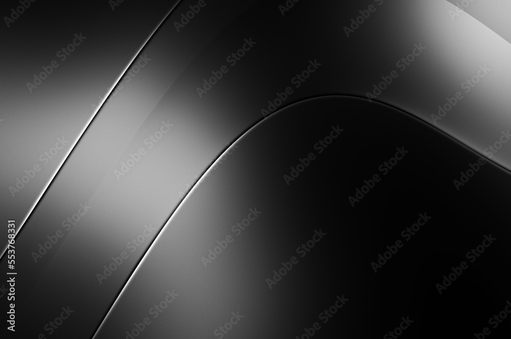 Black curvy pattern surface. 3d illustration. Abstract futuristic background. Minimalist geometric cover design. Warped black stripes. Luxury relief texture wallpaper. Elegant backdrop. Black curvy pattern surface. 3d illustration. Abstract futuristic background. Minimalist geometric cover design. Warped black stripes. Luxury relief texture wallpaper. Elegant backdrop.