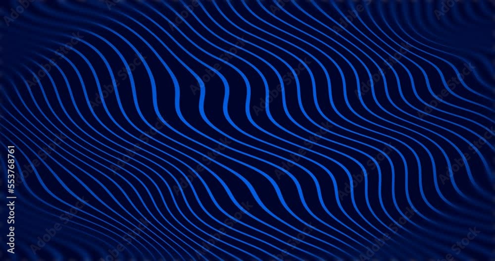 abstract background animation of glowing blue gradation line pattern wave among dark abstract background animation of glowing blue gradation line pattern wave among dark