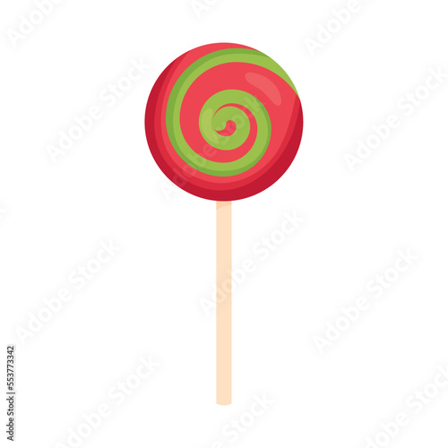 swirl candy with stick