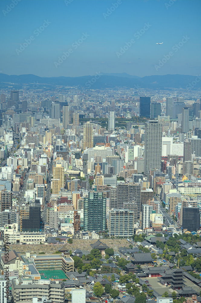 Fototapeta premium Osaka City Skyline