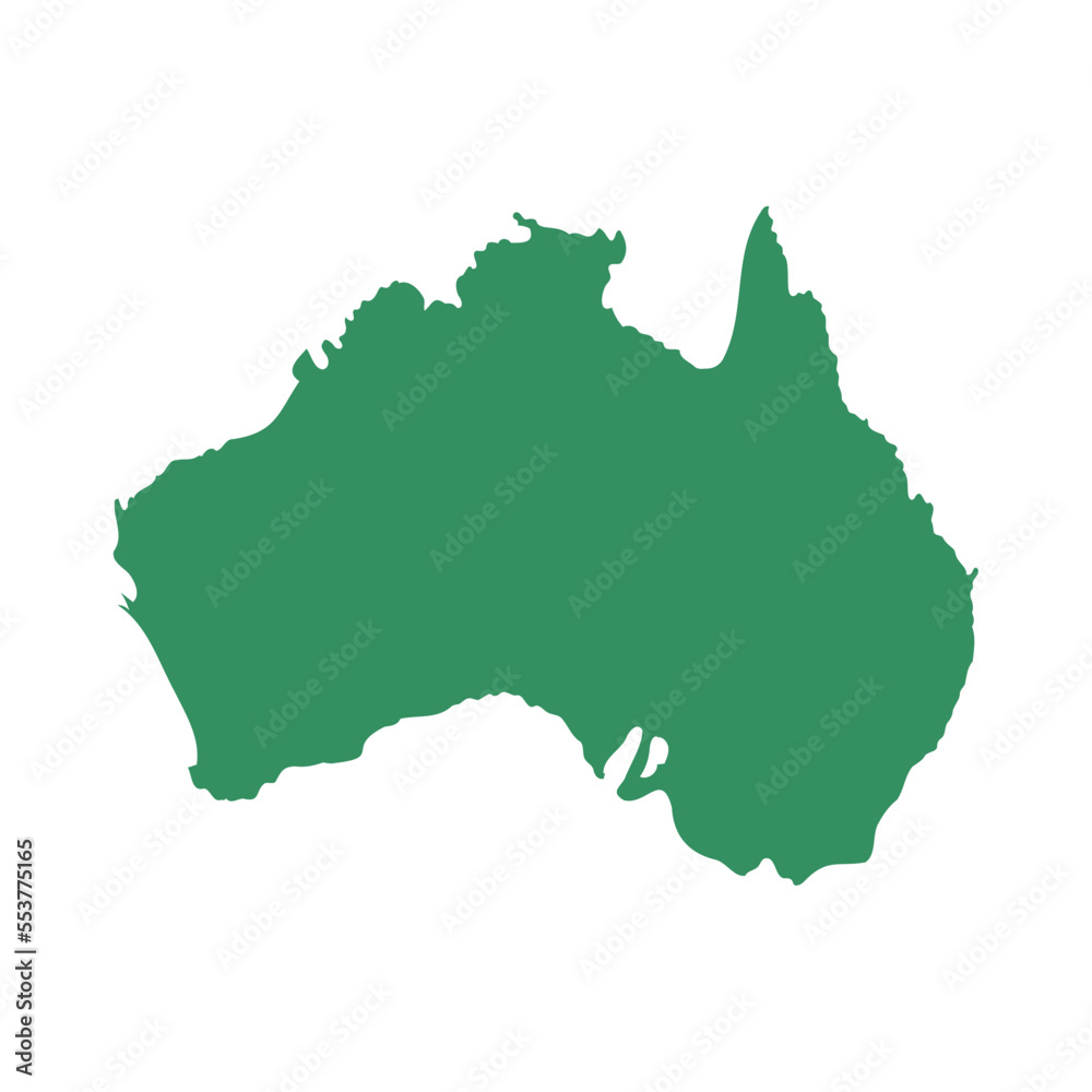 australia map icon