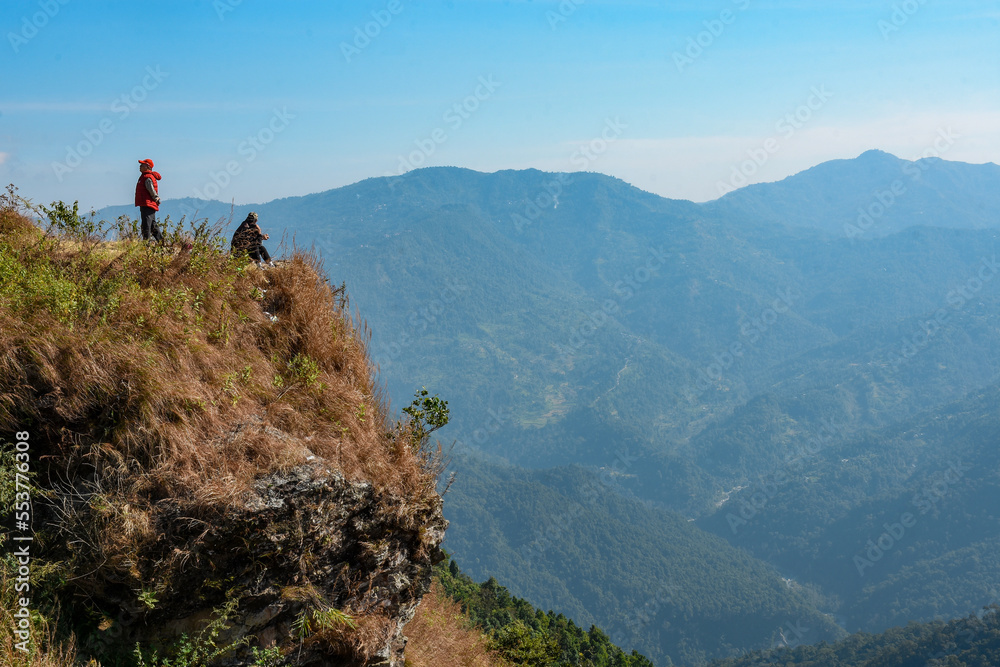 Hiking & exploring the beautiful ridge in Himalaya, Kalimpong
