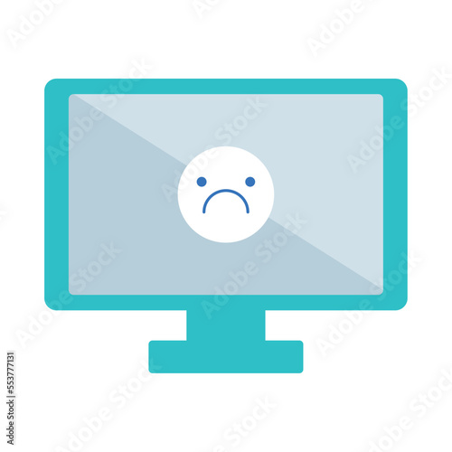 computer 404 error icon