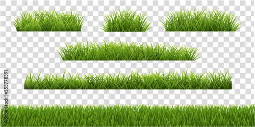 set of grass