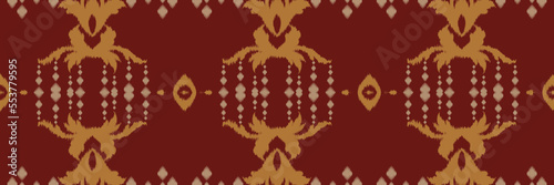 Motif ikat diamond batik textile seamless pattern digital vector design for Print saree Kurti Borneo Fabric border brush symbols swatches cotton