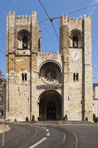 Sé Cathedral, Alfama district, Lisbon, Portugal