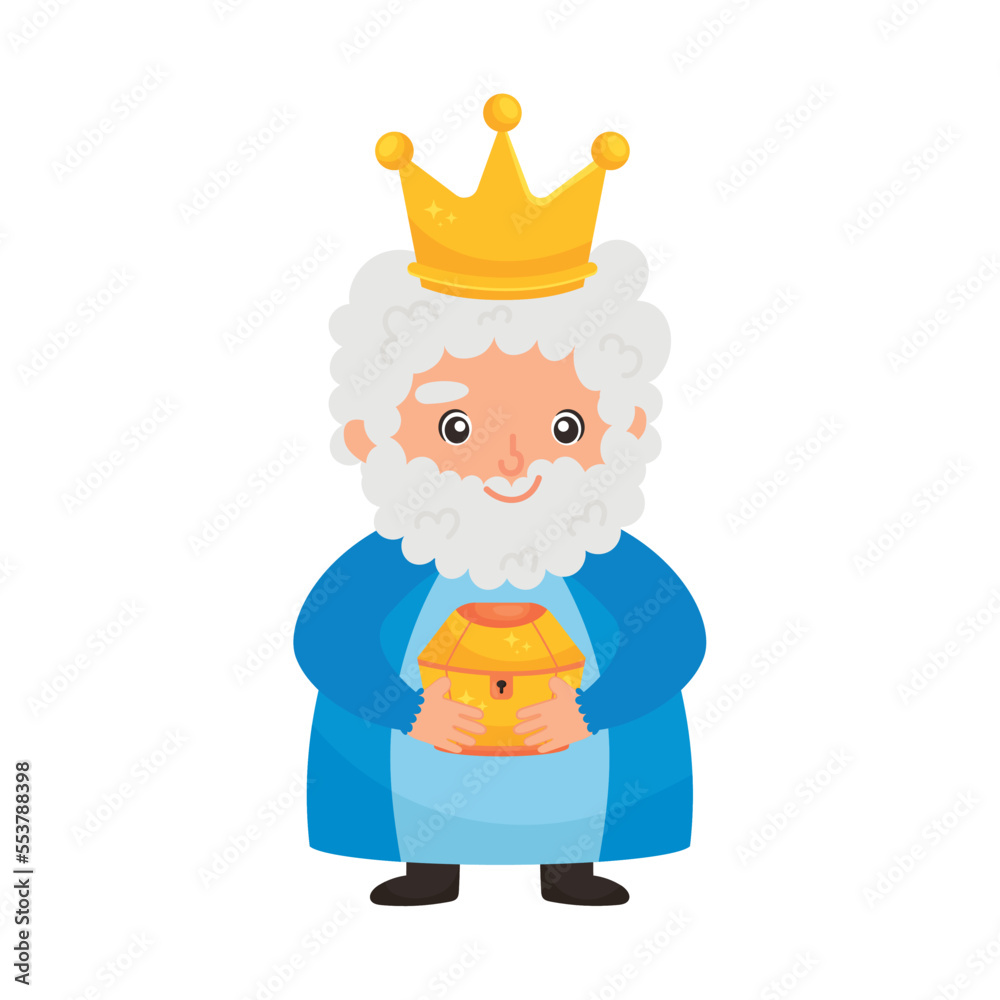 Naklejka premium melchior wise man