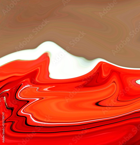 red liquid