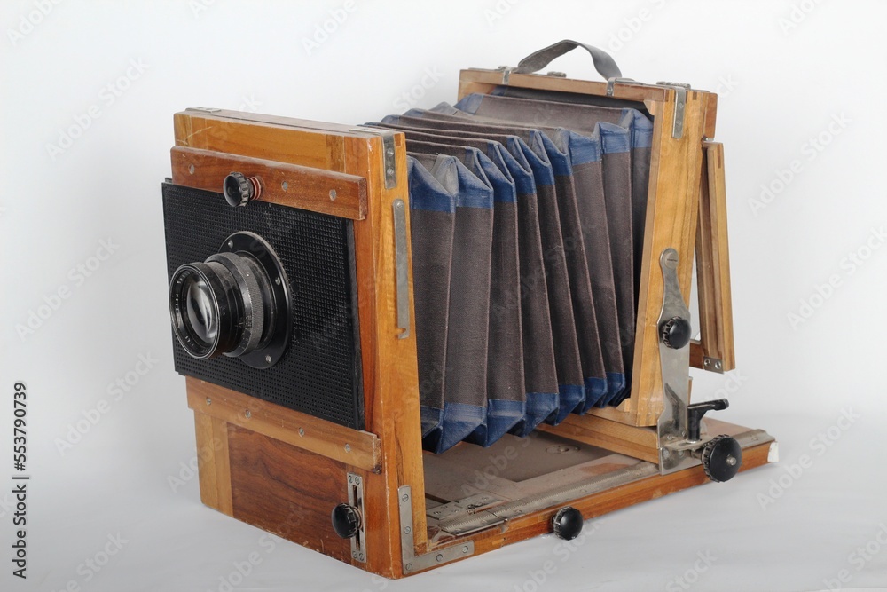 vintage retro camera obscura closeup