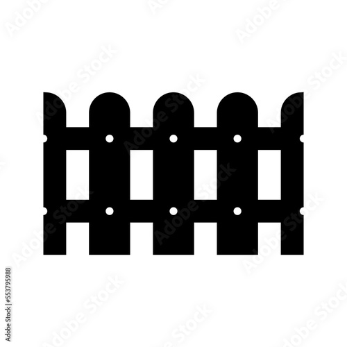 fence icon flat trendy popular simple