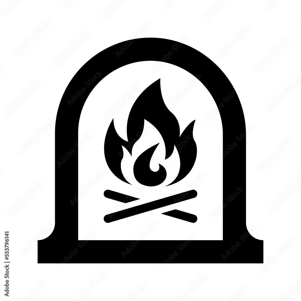fireplace icon flat trendy popular simple fireplace icon flat trendy popular simple