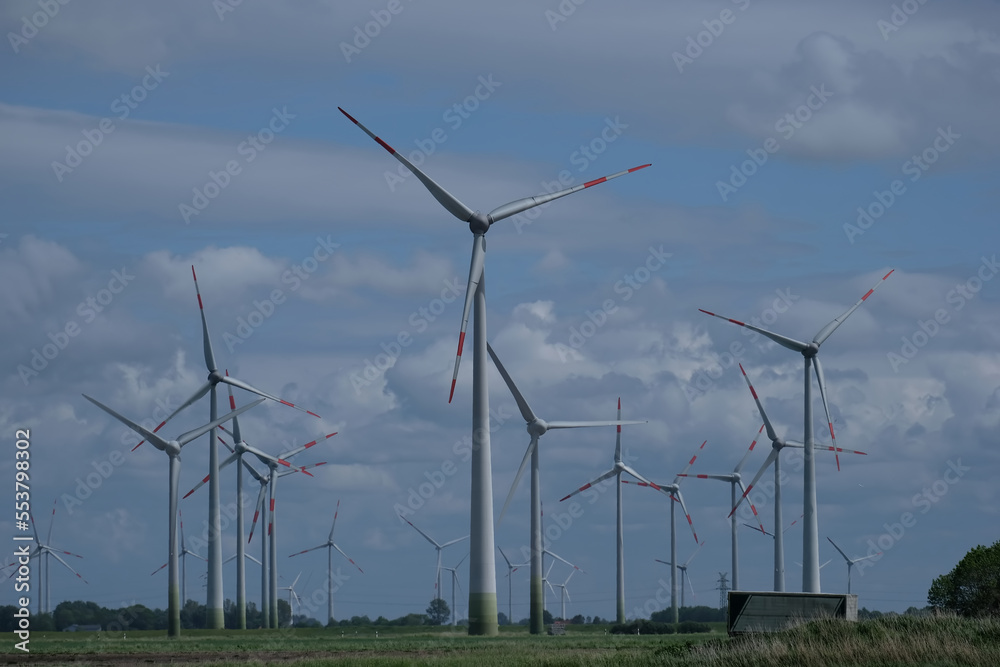 Windpark an der Nordsee