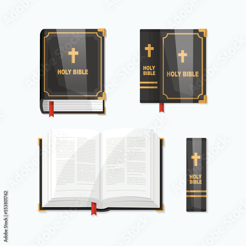 Holy bible book set. The word of God text