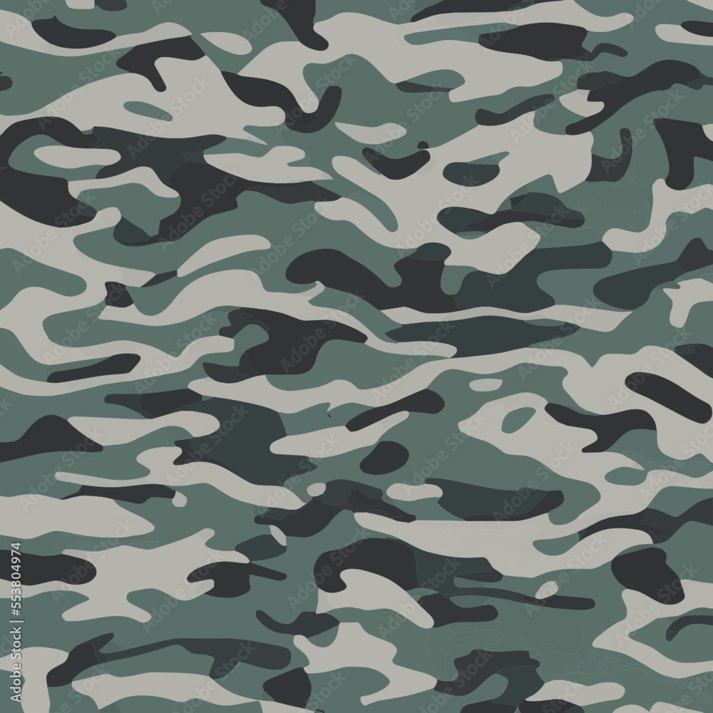 Fototapeta premium military camouflage seamless pattern