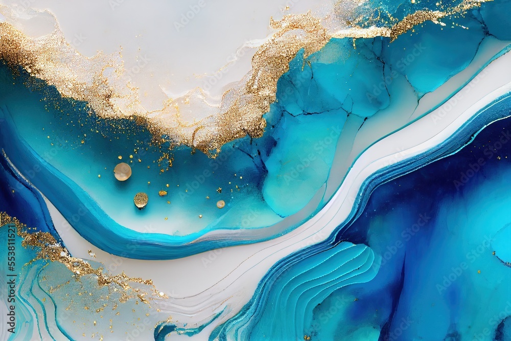 Blue coral wallpaper aqua ocean – Swanky Babs