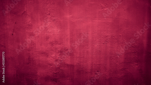 Texture red cement concrete wall abstract background