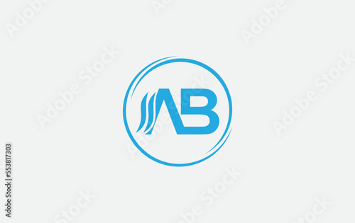 Logotype for oil or gas, dynamic creative power symbol element design. Water wave symbol on circle letters vector icon © Nasir Stock