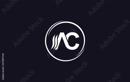 Logotype for oil or gas, dynamic creative power symbol element design. Water wave symbol on circle letters vector icon