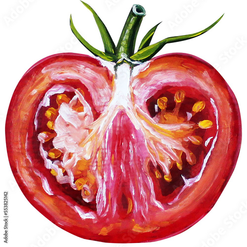 tomato painting