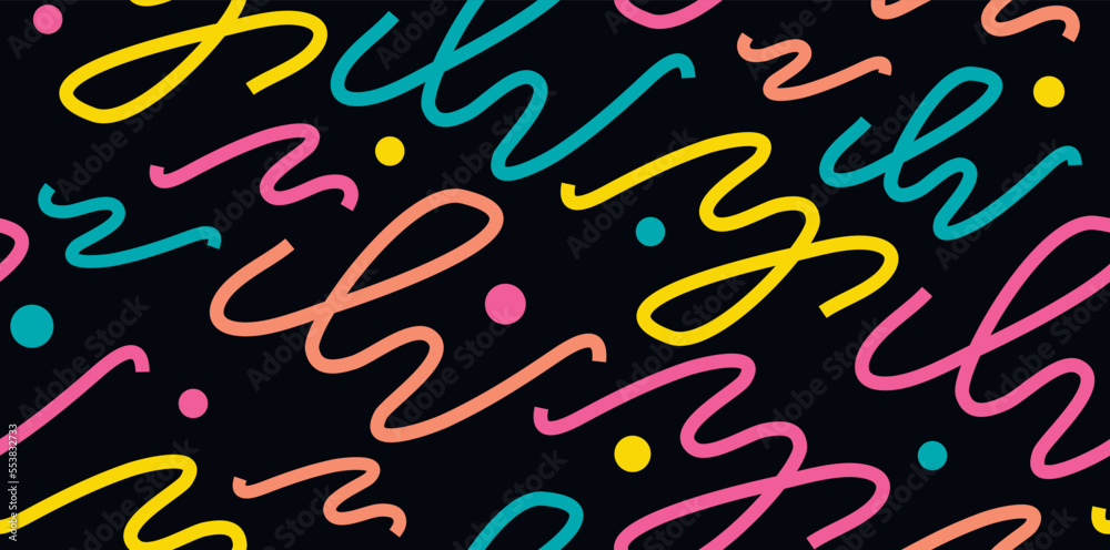 seamless lines, shape, circle, doodle, dot. abstract background in a minimalist style. fashon pattern for print, paper, web design. vector art illustration. seamless lines, shape, circle, doodle, dot. abstract background in a minimalist style. fashon pattern for print, paper, web design. vector art illustration.
