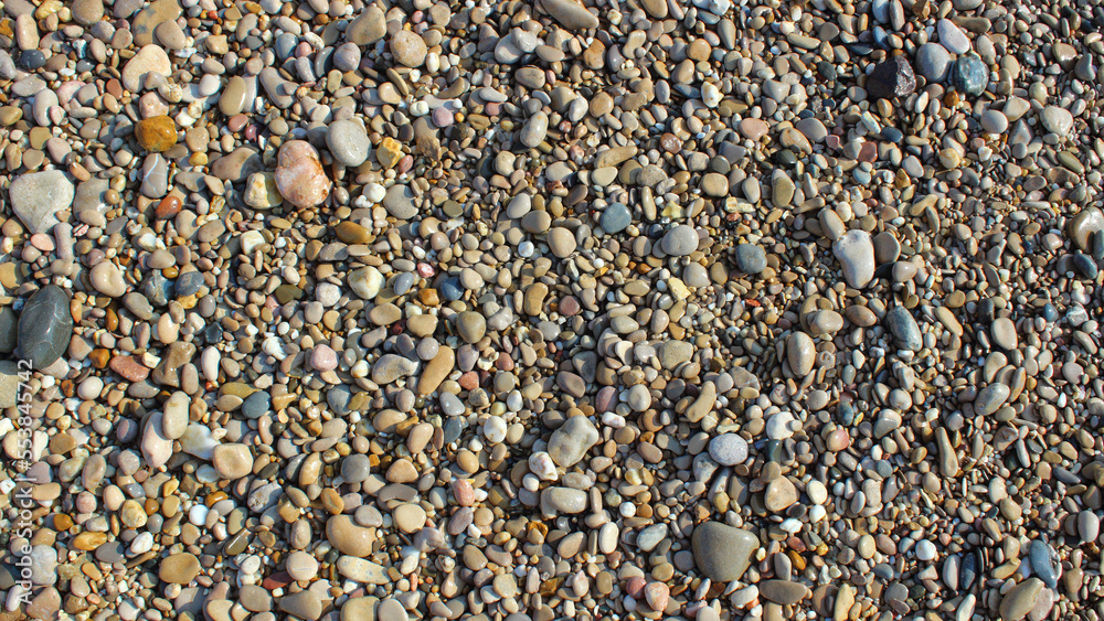 heterogeneous texture of stones and sand background heterogeneous texture of stones and sand background