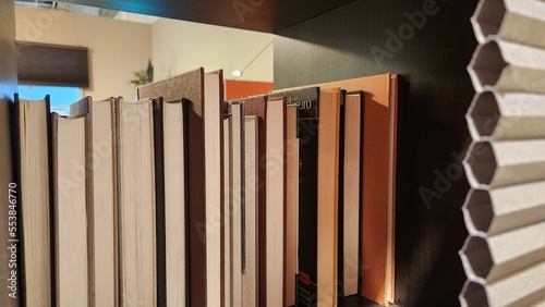 books on shelf