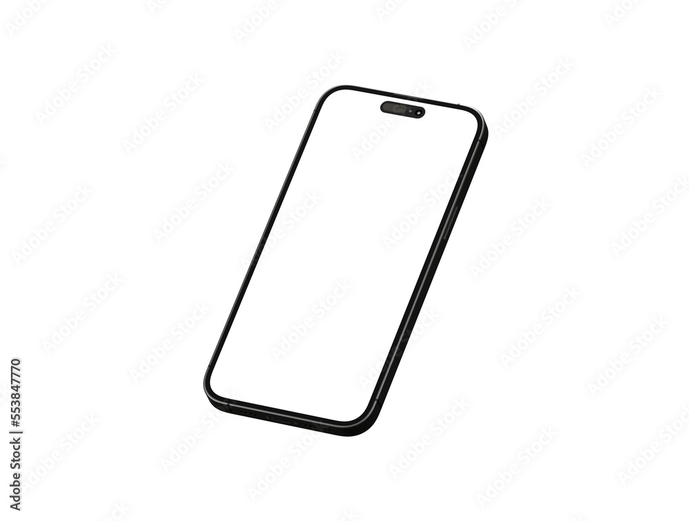 Modern frameless smartphone Mock up Modern frameless smartphone Mock up