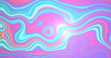 Image of purple and blue liquid pattern moving on seamless loop