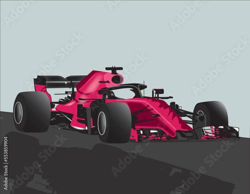 Formula 1 Vector Illustration 