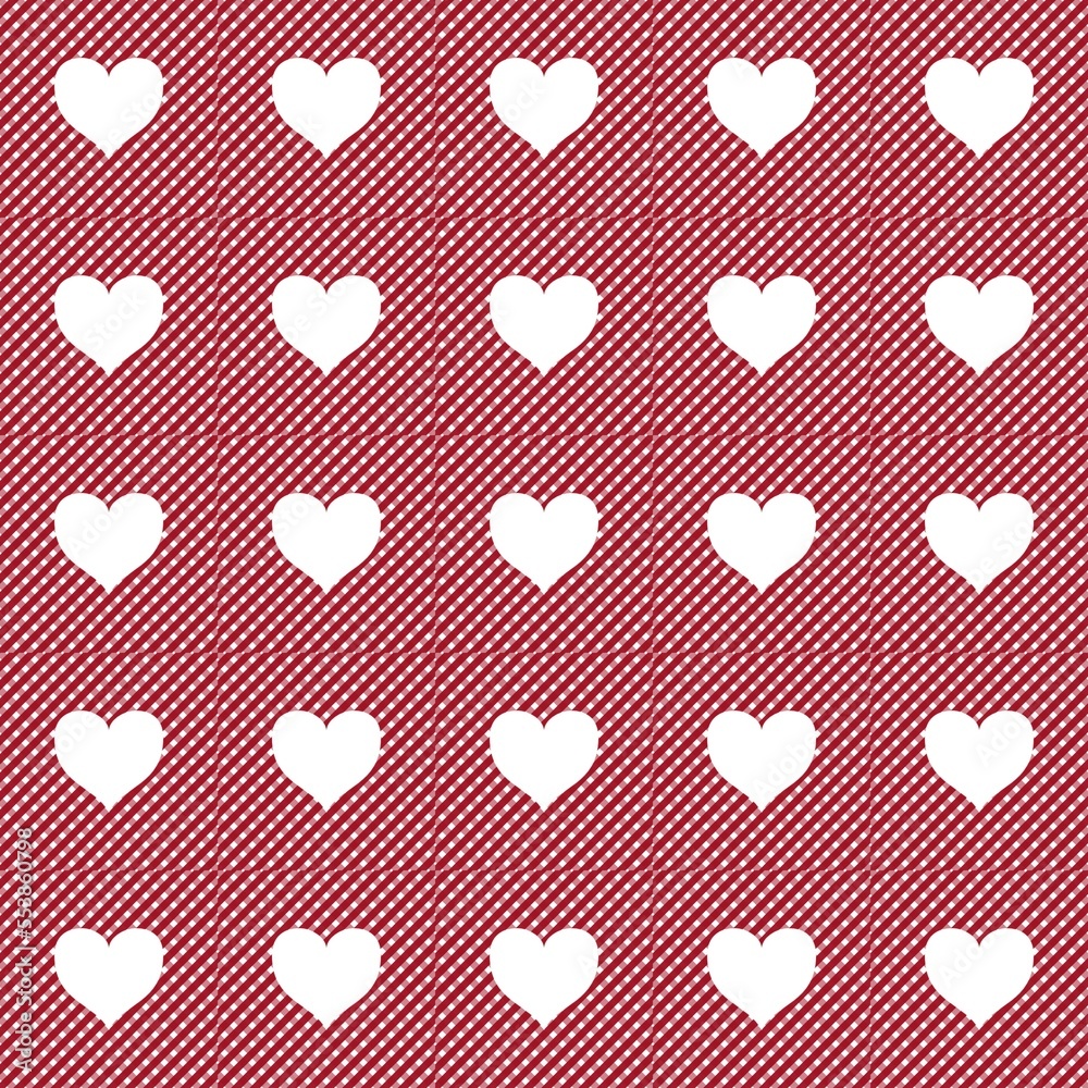 seamless pattern with hearts seamless pattern with hearts