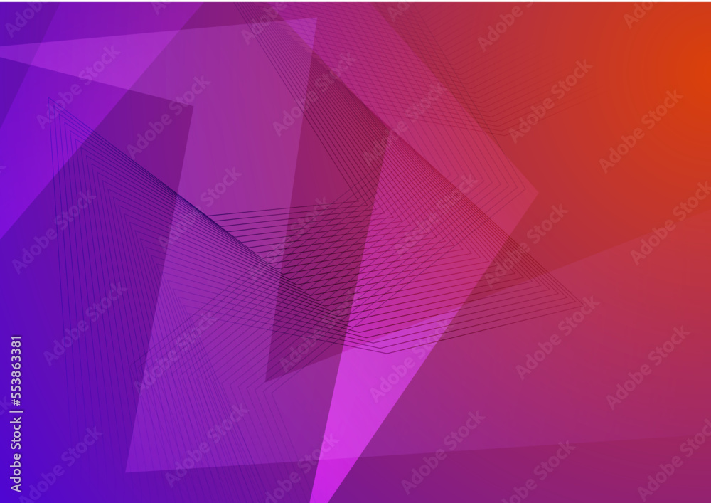 Obraz premium Abstract background made of halftone dots and curved lines in dark purple colors