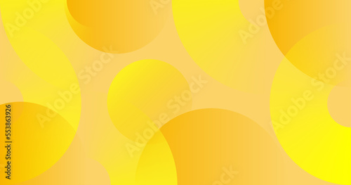 circle yellow smooth abstraction sunny layout banner dynamic curve gradient orange sun background