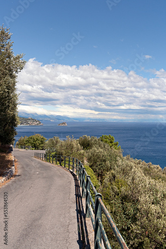 Steet near the sea photo