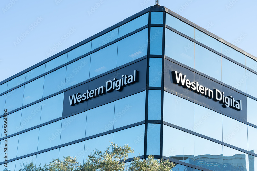 Stockfoto Irvine, California, USA July 9, 2022 Western Digital
