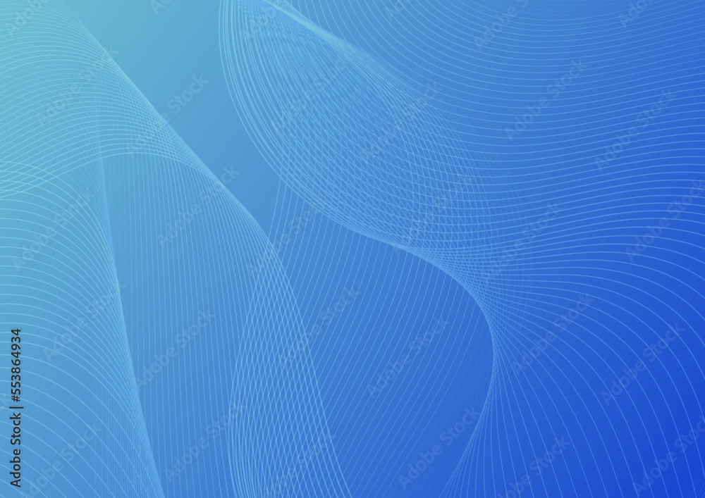 Modern simple blue abstract background