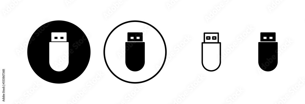 Usb icon vector illustration. Flash disk sign and symbol. flash drive sign. Usb icon vector illustration. Flash disk sign and symbol. flash drive sign.